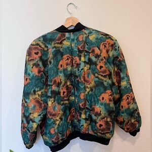 South East colorful vintage bomber jacket